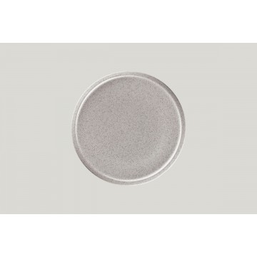 Flat coupe plate round grey...