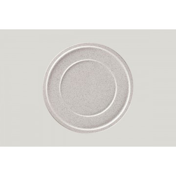 Dinner plate round grey...