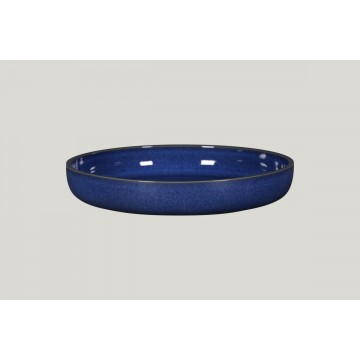 Soup plate round blue...