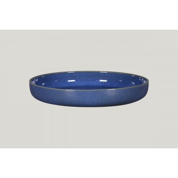 Soup plate round blue...