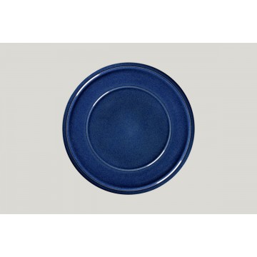 Dinner plate round blue...