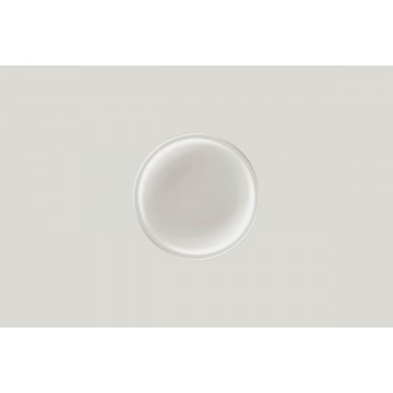 Flat coupe plate round grey...