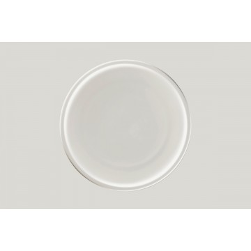 Flat coupe plate round grey...