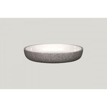 Soup plate round grey...