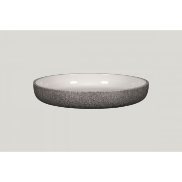 Soup plate round grey...