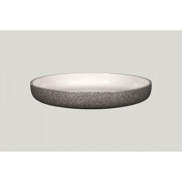 Soup plate round grey...