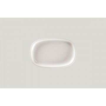Dish oval grey porcelain...