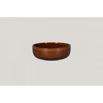 Bowl round copper porcelain...