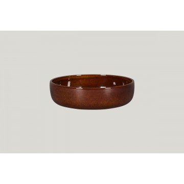 Bowl round copper porcelain...