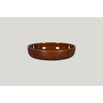 Soup plate round copper...