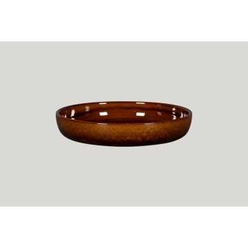 Soup plate round copper...