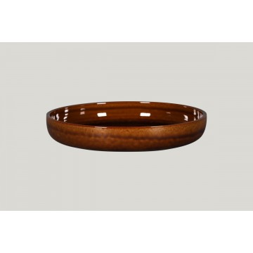 Soup plate round copper...