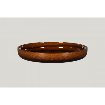 Soup plate round copper...