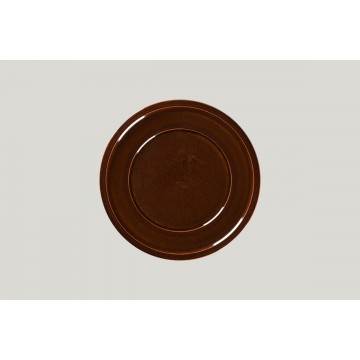 Dinner plate round copper...