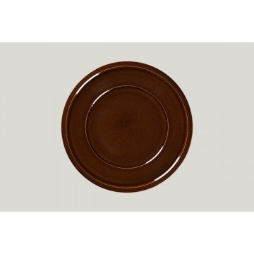 Dinner plate round copper...