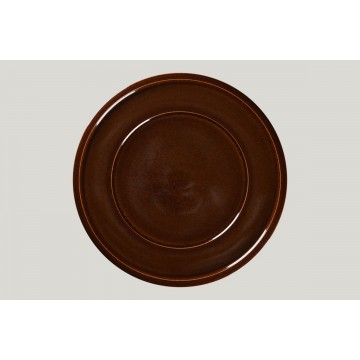 Dinner plate round copper...