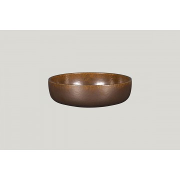 Bowl round bronze porcelain...