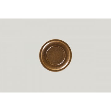 Dinner plate round bronze...
