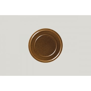 Dinner plate round bronze...