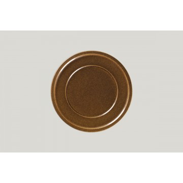 Dinner plate round bronze...