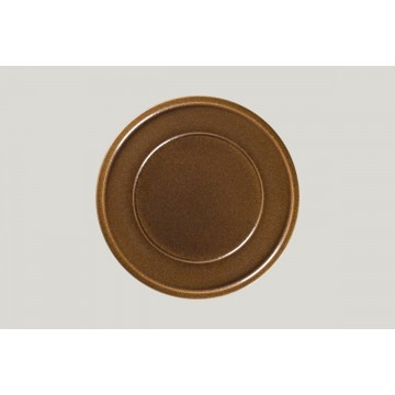 Dinner plate round bronze...