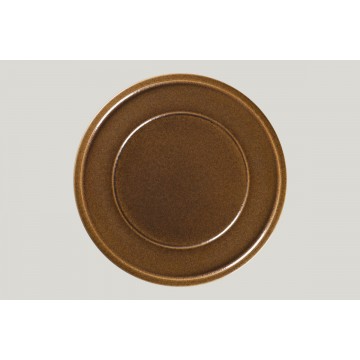 Dinner plate round bronze...