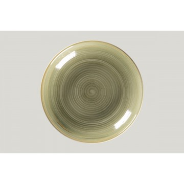 Soup plate round green...