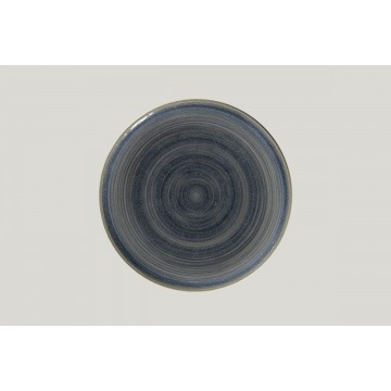 Flat coupe plate round grey...