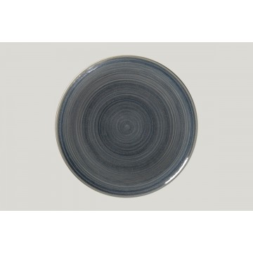 Flat coupe plate round grey...