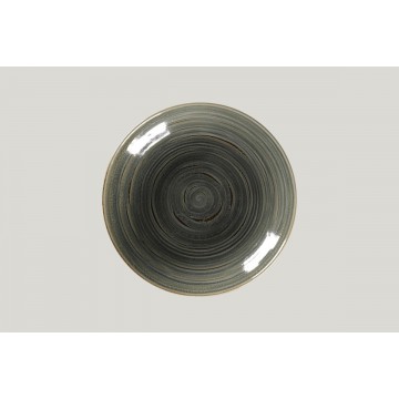 Soup plate round grey...