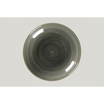 Soup plate round grey...