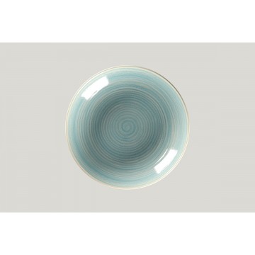 Soup plate round blue...