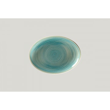 Dish oval blue porcelain 26...