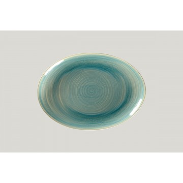 Dish oval blue porcelain 32...