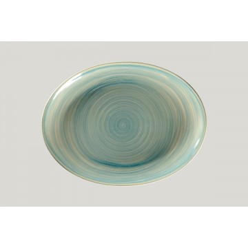 Dish oval blue porcelain 36...