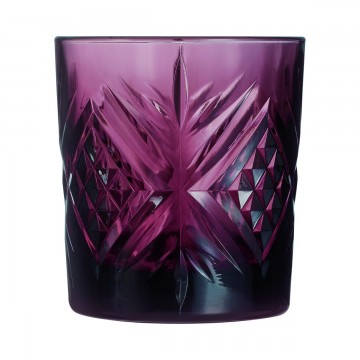 Short glass purple 30 cl...