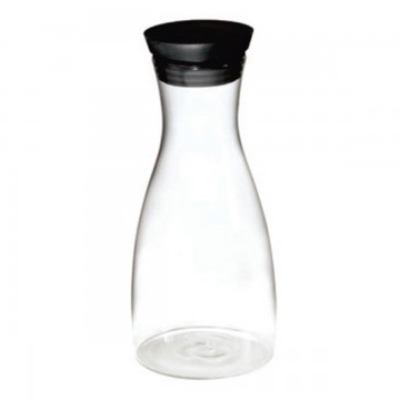 CARAFE 1 L VERRE COUV SILICONE