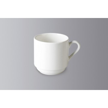 Breakfast cup round ivory...