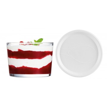 Cup with lid round...