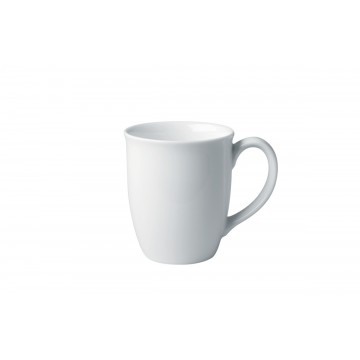 Mug round ivory porcelain...