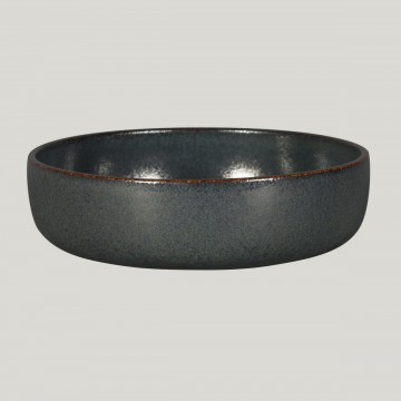 Bowl round black porcelain...