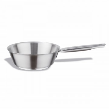 Conical sauté pan stainless...