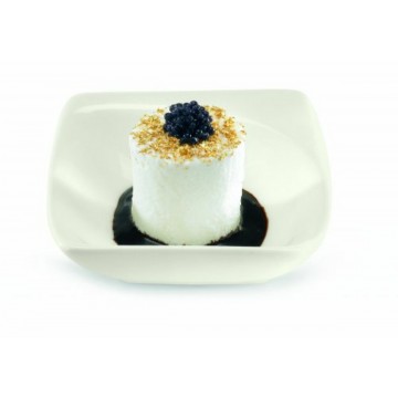 Dish rectangular ivory...