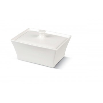 Tureen rectangular ivory...
