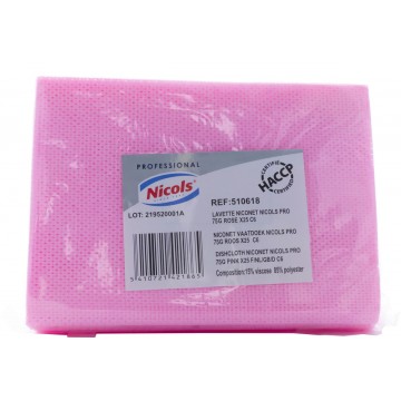 Non-woven dishcloth pink...