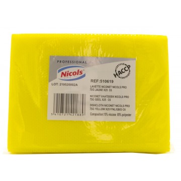 Non-woven dishcloth yellow...