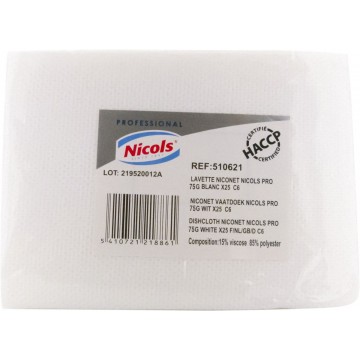 Non-woven dishcloth white...