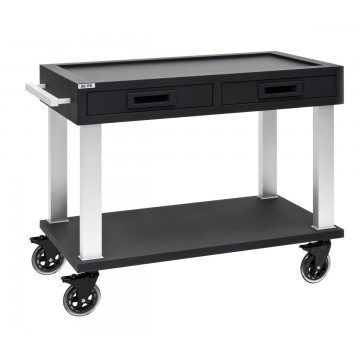 Service trolley black wood...