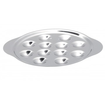 12-hole escargot dish round...