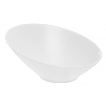 Dish round white porcelain...